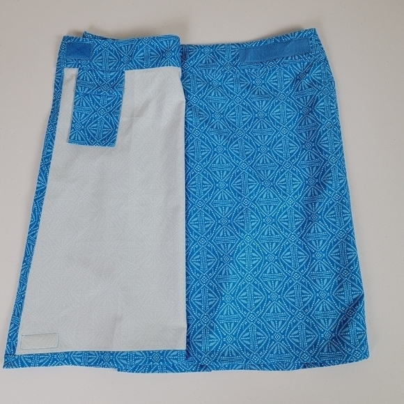 RipSkirt Hawaii Boho Denim Print Travel/Summer Skirt/Coverup Sz XS - Picture 4 of 7